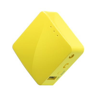 Trådlös router, WiFi, 2 portar, 300Mbps, 2,4GHz, USB