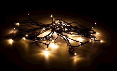 Smart ljusslinga, Varmvit, WiFi, 5m, 40 led, inom-/utomhus