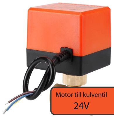 Motor till kulventil, 24VDC
