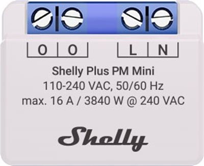 Effektmätare, Liten, Shelly Plus PM Mini