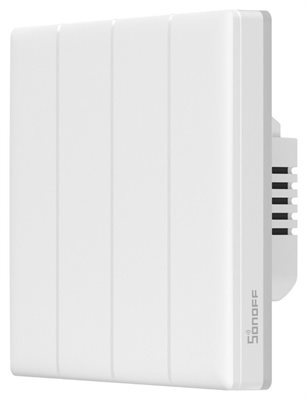 Väggströmbrytare, WiFi, 4 kanal, Sonoff TX Ultimate